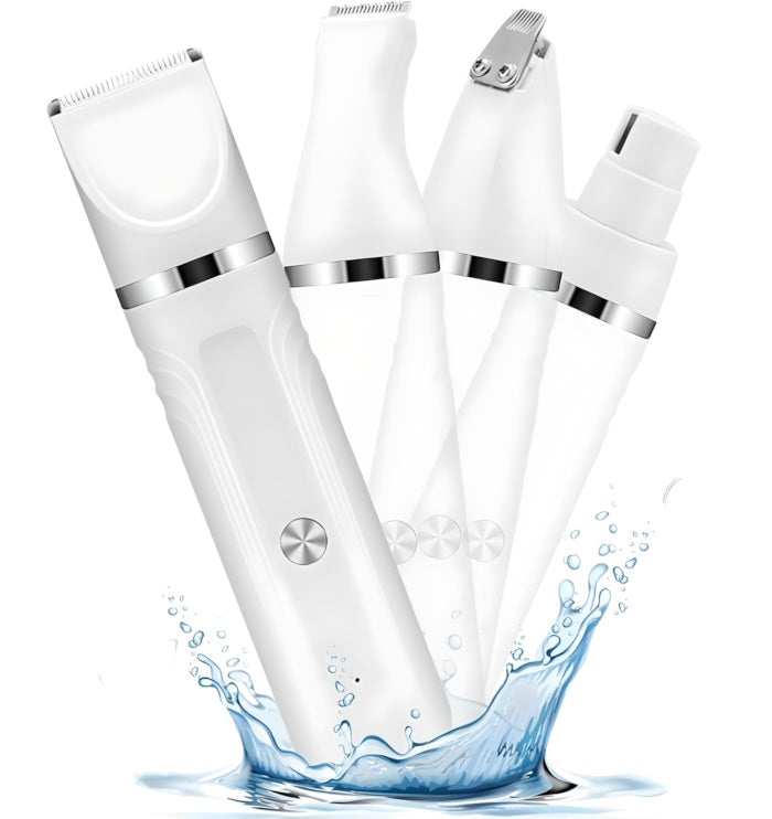Waterproof cordless electric dog clippers 