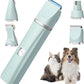 Complete 4-in-1 electric dog clippers set with grooming attachments
