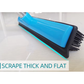 Pet hair removal mop scraping thick and flat pet hair from hard floors and carpets
