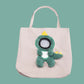 Bee Cat Carrier Bag featuring adjustable handles for a comfortable carrying experience.