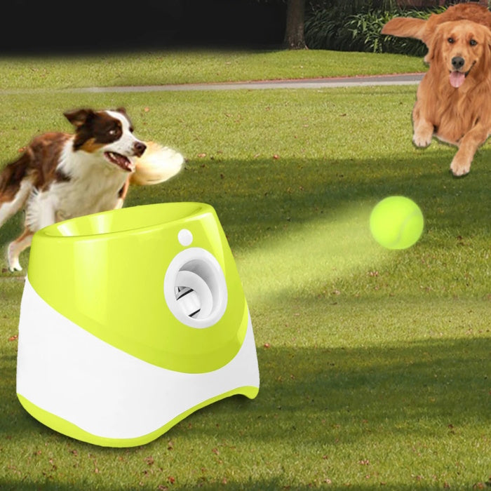 Automatic dog launcher with safety motion sensor and 3 distance launch modes